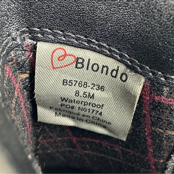 Blondo Women's Elvina Snake Print Leather Ankle Boots Gray Size 8.5 - Picture 10 of 11